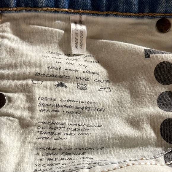 BLANK NYC NORDSTROM PATCHED JEANS 28 - Picture 7 of 8